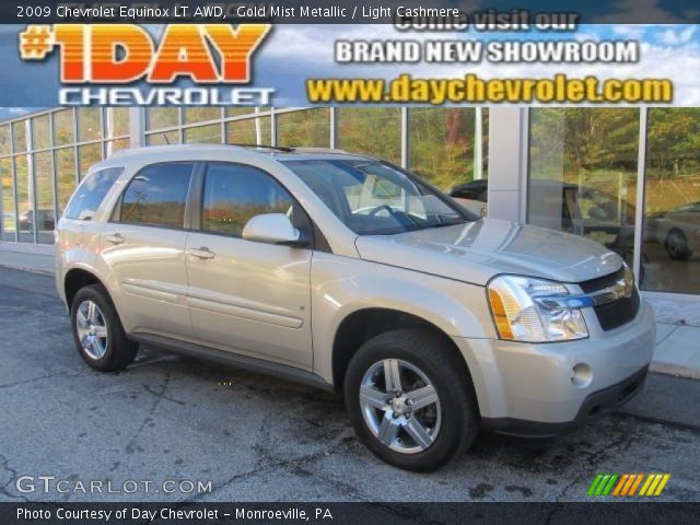 2009 Chevrolet Equinox LT AWD in Gold Mist Metallic