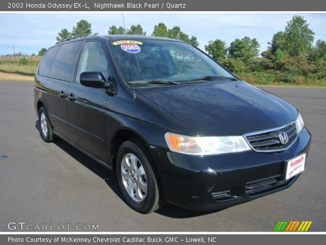 2003 Honda Odyssey EX-L in Nighthawk Black Pearl