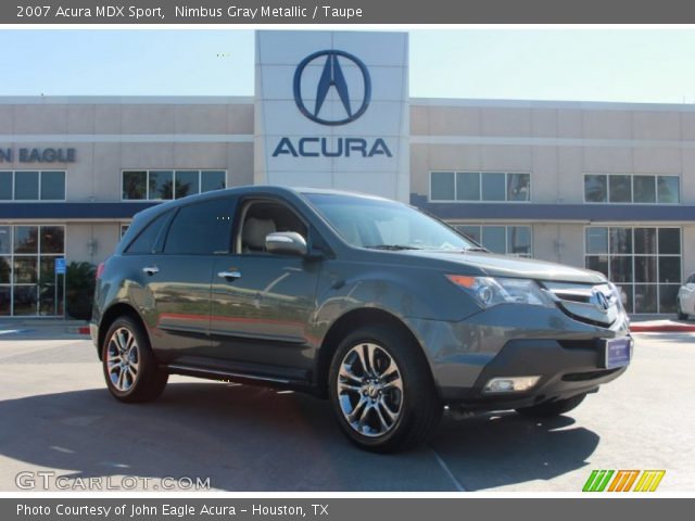 2007 Acura MDX Sport in Nimbus Gray Metallic