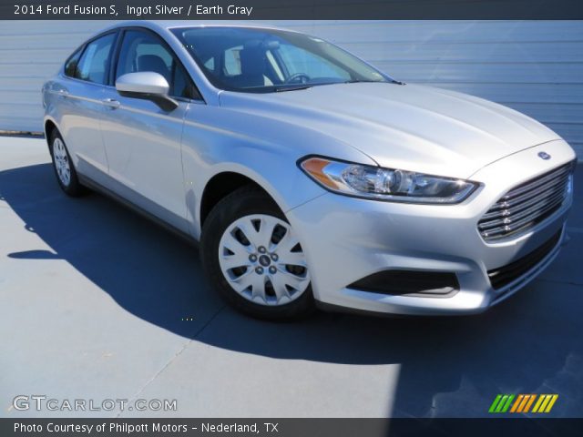 2014 Ford Fusion S in Ingot Silver