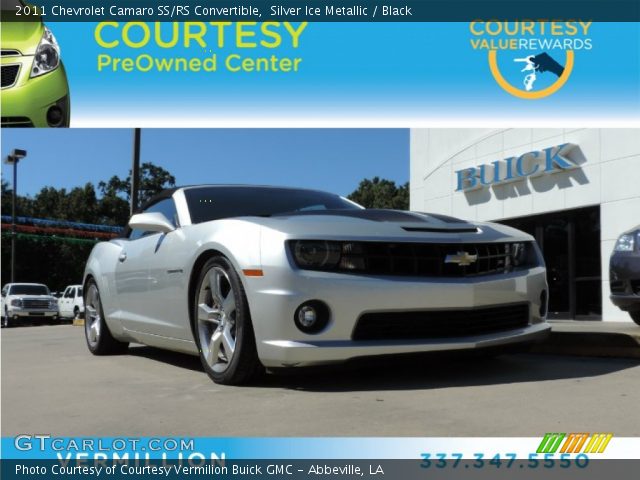 2011 Chevrolet Camaro SS/RS Convertible in Silver Ice Metallic