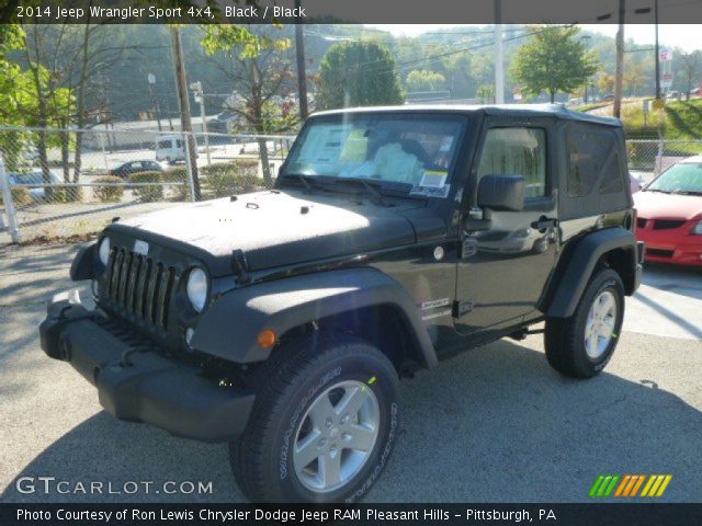 2014 Jeep Wrangler Sport 4x4 in Black