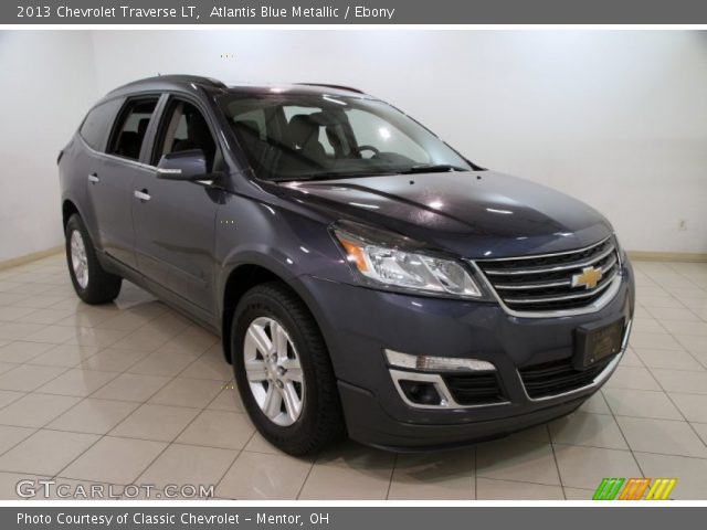 2013 Chevrolet Traverse LT in Atlantis Blue Metallic