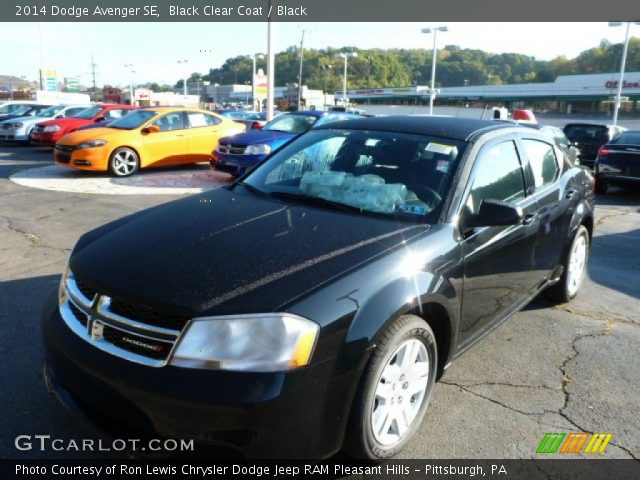 2014 Dodge Avenger SE in Black Clear Coat