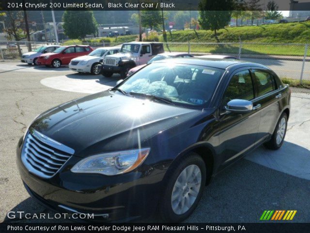 2014 Chrysler 200 Limited Sedan in Black Clear Coat