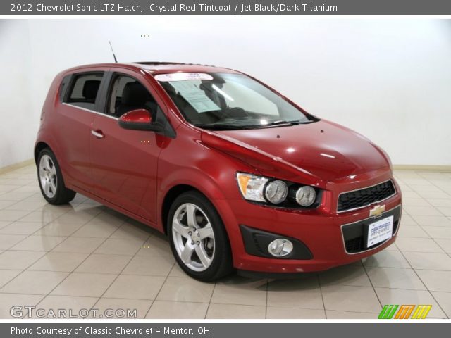 2012 Chevrolet Sonic LTZ Hatch in Crystal Red Tintcoat