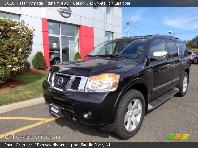 2010 Nissan Armada Titanium 4WD in Galaxy Black Metallic