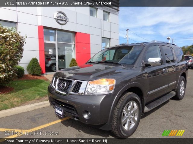 2011 Nissan Armada Platinum 4WD in Smoke Gray
