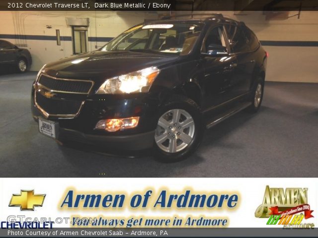 2012 Chevrolet Traverse LT in Dark Blue Metallic