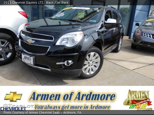 2011 Chevrolet Equinox LTZ in Black