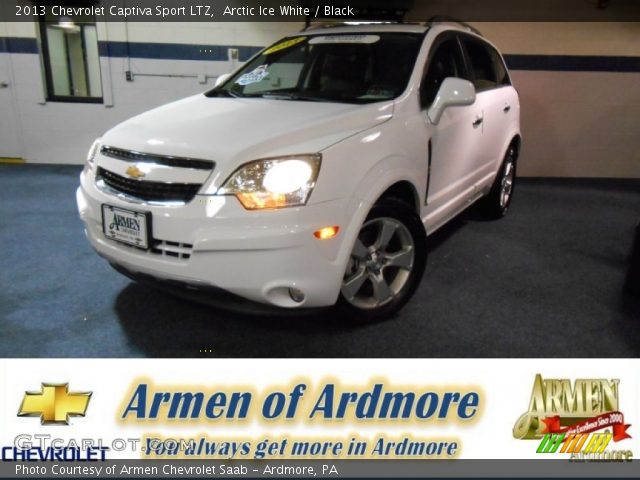 2013 Chevrolet Captiva Sport LTZ in Arctic Ice White