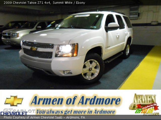 2009 Chevrolet Tahoe Z71 4x4 in Summit White