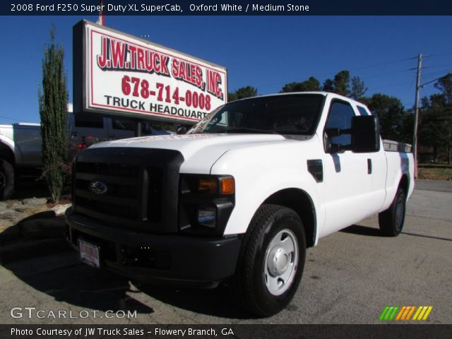 2008 Ford F250 Super Duty XL SuperCab in Oxford White