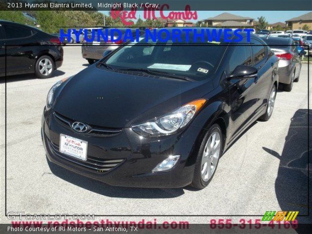 2013 Hyundai Elantra Limited in Midnight Black