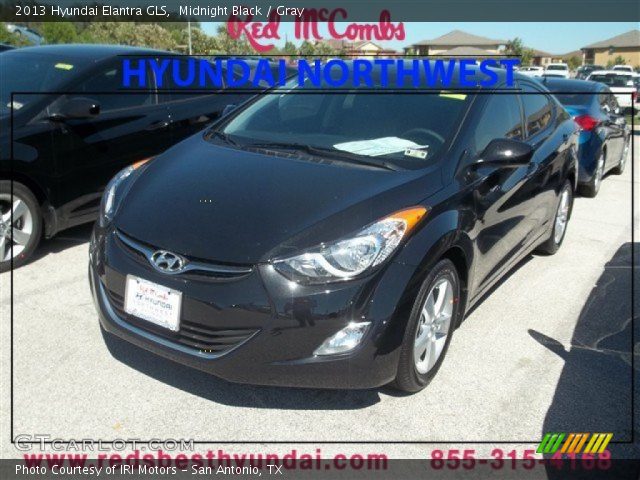 2013 Hyundai Elantra GLS in Midnight Black