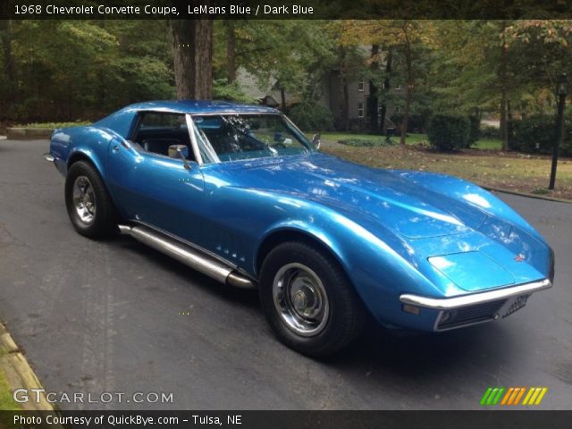 1968 Chevrolet Corvette Coupe in LeMans Blue