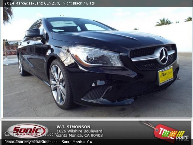 2014 Mercedes-Benz CLA 250 in Night Black