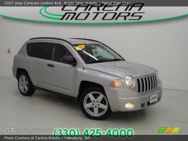2007 Jeep Compass Limited 4x4 in Bright Silver Metallic