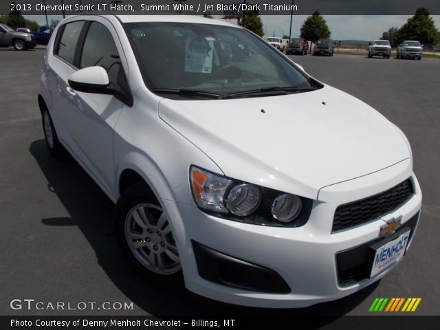 2013 Chevrolet Sonic LT Hatch in Summit White