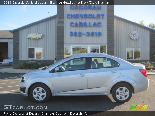 2013 Chevrolet Sonic LS Sedan in Silver Ice Metallic