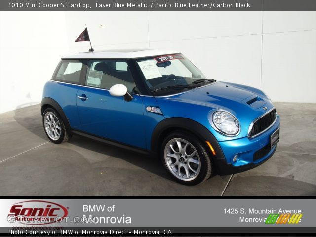 2010 Mini Cooper S Hardtop in Laser Blue Metallic