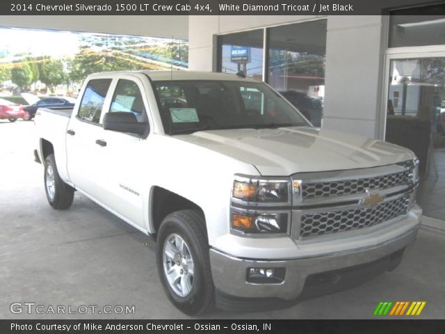 2014 Chevrolet Silverado 1500 LT Crew Cab 4x4 in White Diamond Tricoat