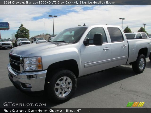 2014 Chevrolet Silverado 3500HD LTZ Crew Cab 4x4 in Silver Ice Metallic