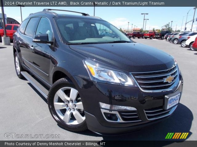 2014 Chevrolet Traverse LTZ AWD in Black Granite Metallic