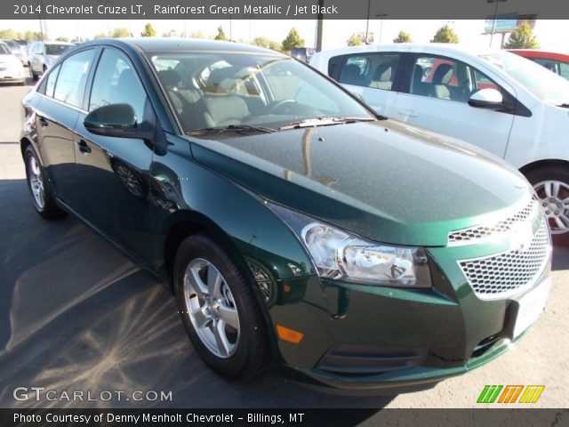 2014 Chevrolet Cruze LT in Rainforest Green Metallic