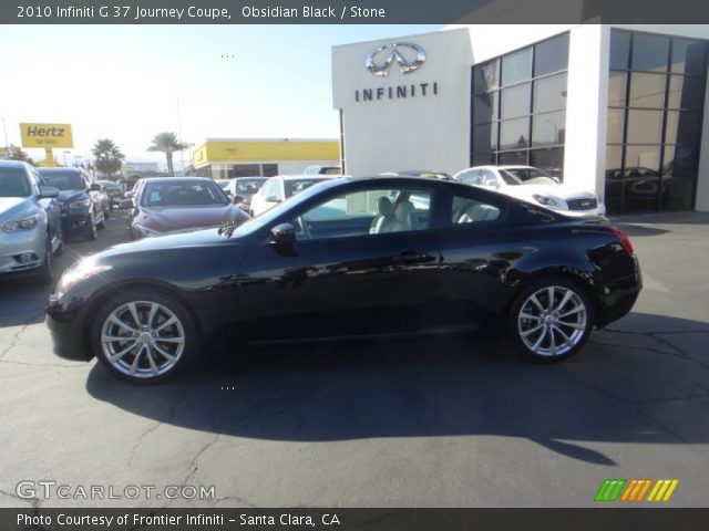 2010 Infiniti G 37 Journey Coupe in Obsidian Black