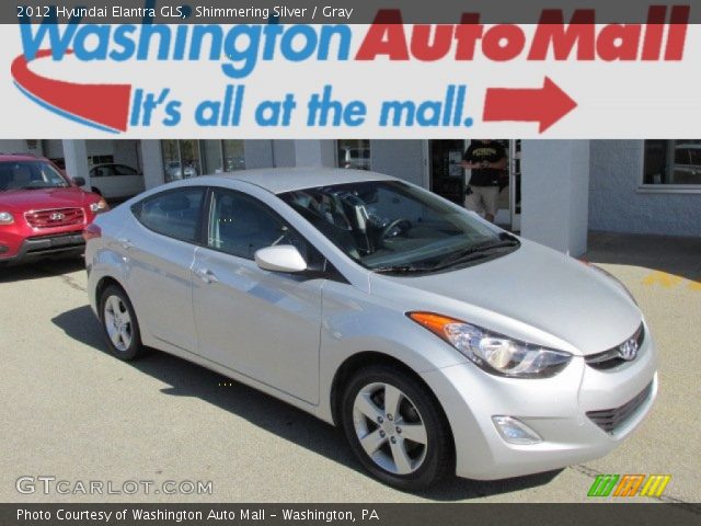 2012 Hyundai Elantra GLS in Shimmering Silver