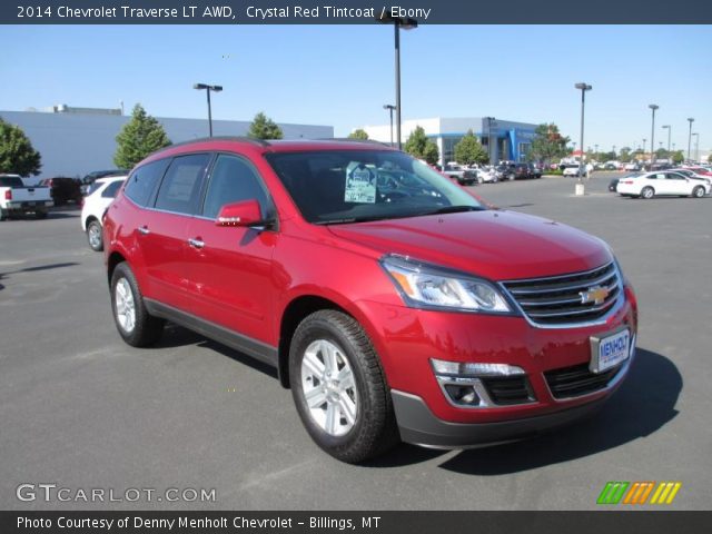 2014 Chevrolet Traverse LT AWD in Crystal Red Tintcoat