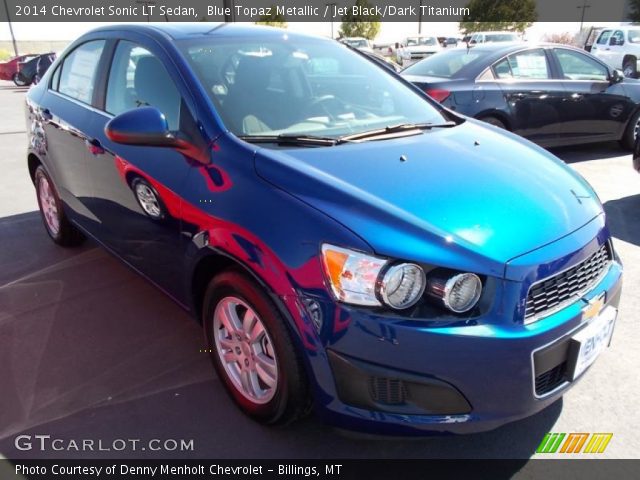 2014 Chevrolet Sonic LT Sedan in Blue Topaz Metallic