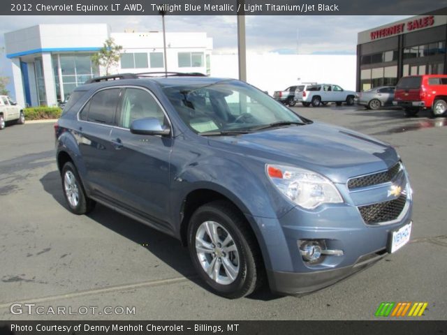 2012 Chevrolet Equinox LT AWD in Twilight Blue Metallic
