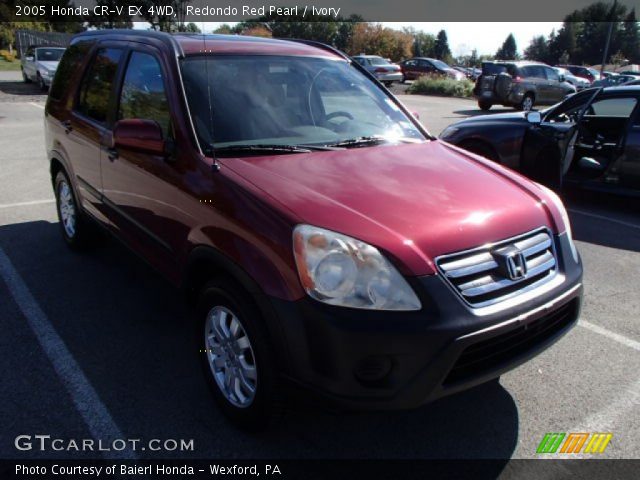 2005 Honda CR-V EX 4WD in Redondo Red Pearl