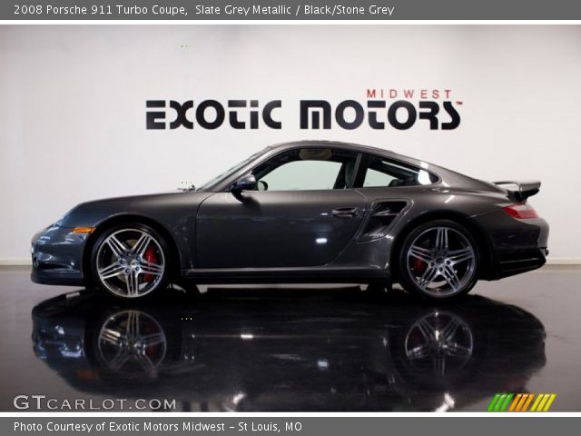 2008 Porsche 911 Turbo Coupe in Slate Grey Metallic