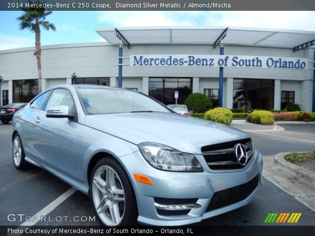 2014 Mercedes-Benz C 250 Coupe in Diamond Silver Metallic