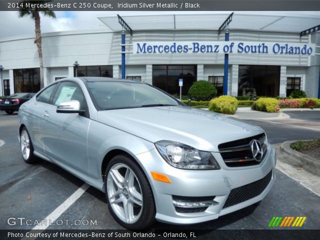 2014 Mercedes-Benz C 250 Coupe in Iridium Silver Metallic