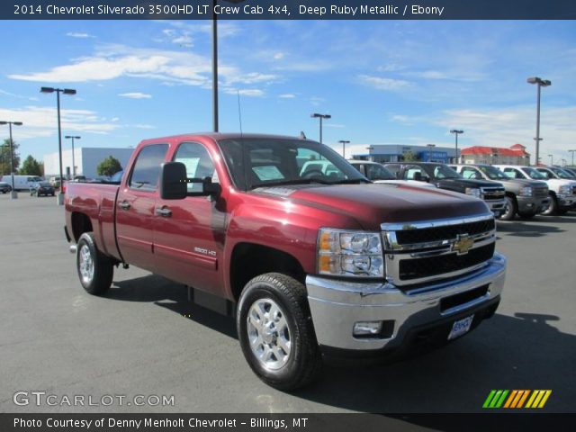 2014 Chevrolet Silverado 3500HD LT Crew Cab 4x4 in Deep Ruby Metallic