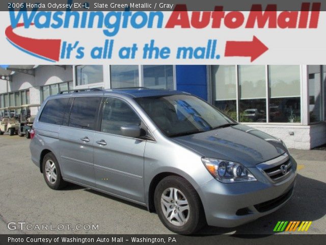 2006 Honda Odyssey EX-L in Slate Green Metallic