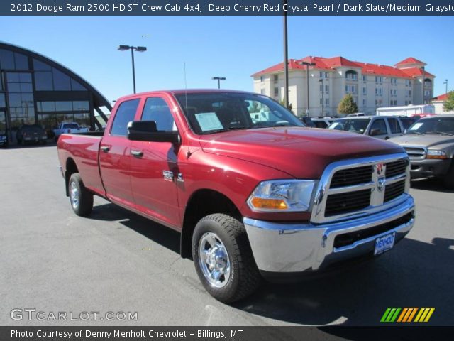 2012 Dodge Ram 2500 HD ST Crew Cab 4x4 in Deep Cherry Red Crystal Pearl