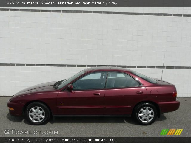 1996 Acura Integra LS Sedan in Matador Red Pearl Metallic