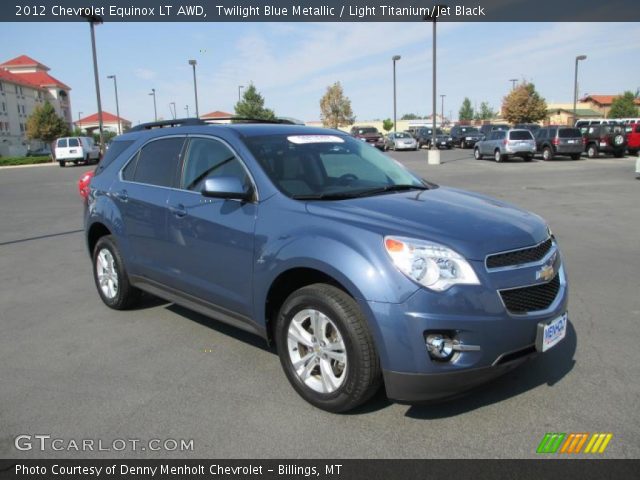 2012 Chevrolet Equinox LT AWD in Twilight Blue Metallic