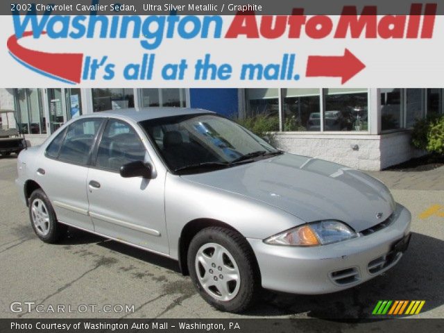 2002 Chevrolet Cavalier Sedan in Ultra Silver Metallic