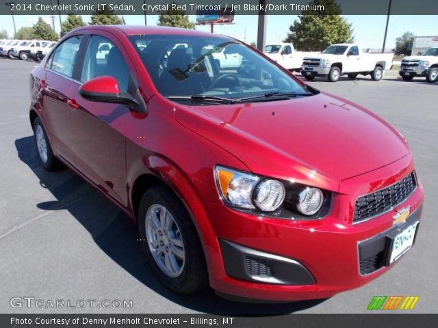 2014 Chevrolet Sonic LT Sedan in Crystal Red Tintcoat