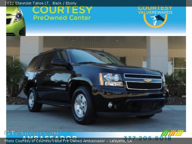 2012 Chevrolet Tahoe LT in Black