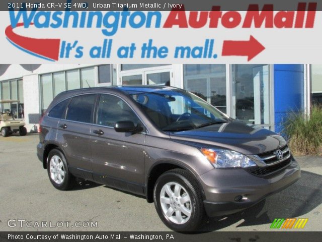 2011 Honda CR-V SE 4WD in Urban Titanium Metallic