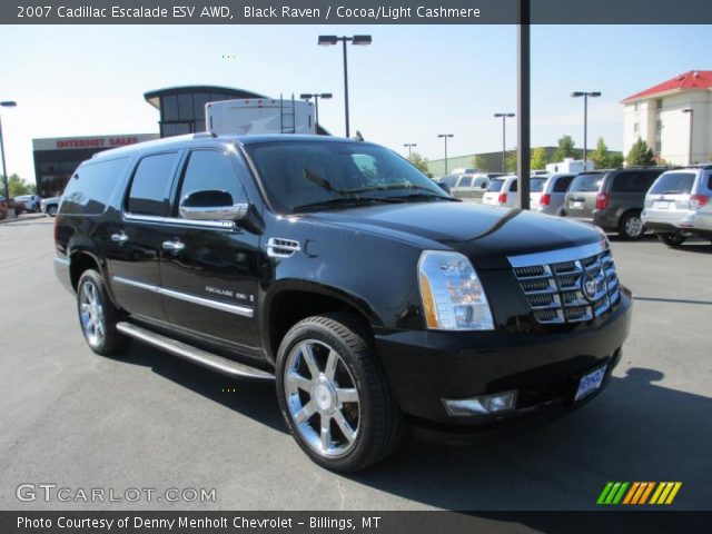2007 Cadillac Escalade ESV AWD in Black Raven