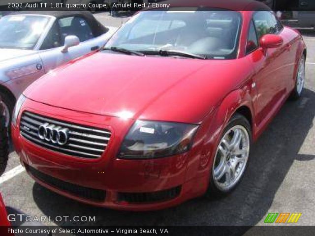2002 Audi TT 1.8T quattro Coupe in Amulet Red