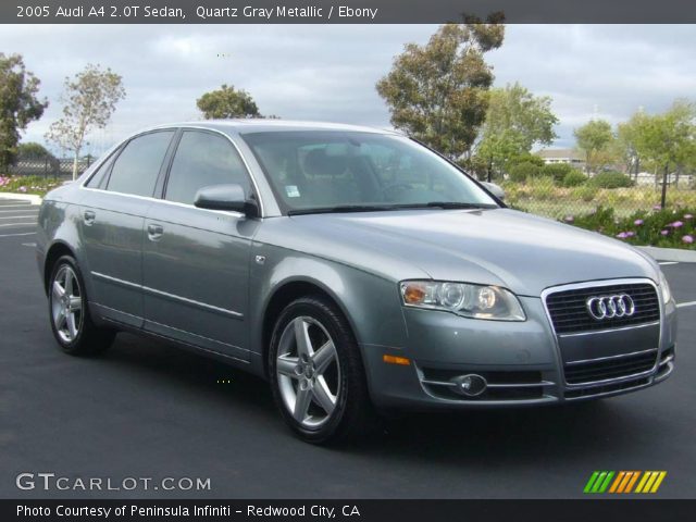 2005 Audi A4 2.0T Sedan in Quartz Gray Metallic